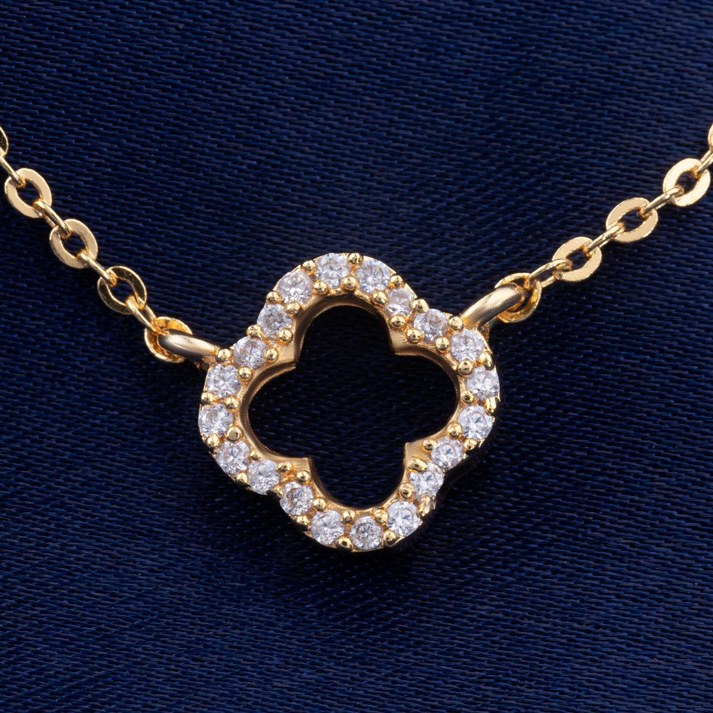 diamond with a golden chain