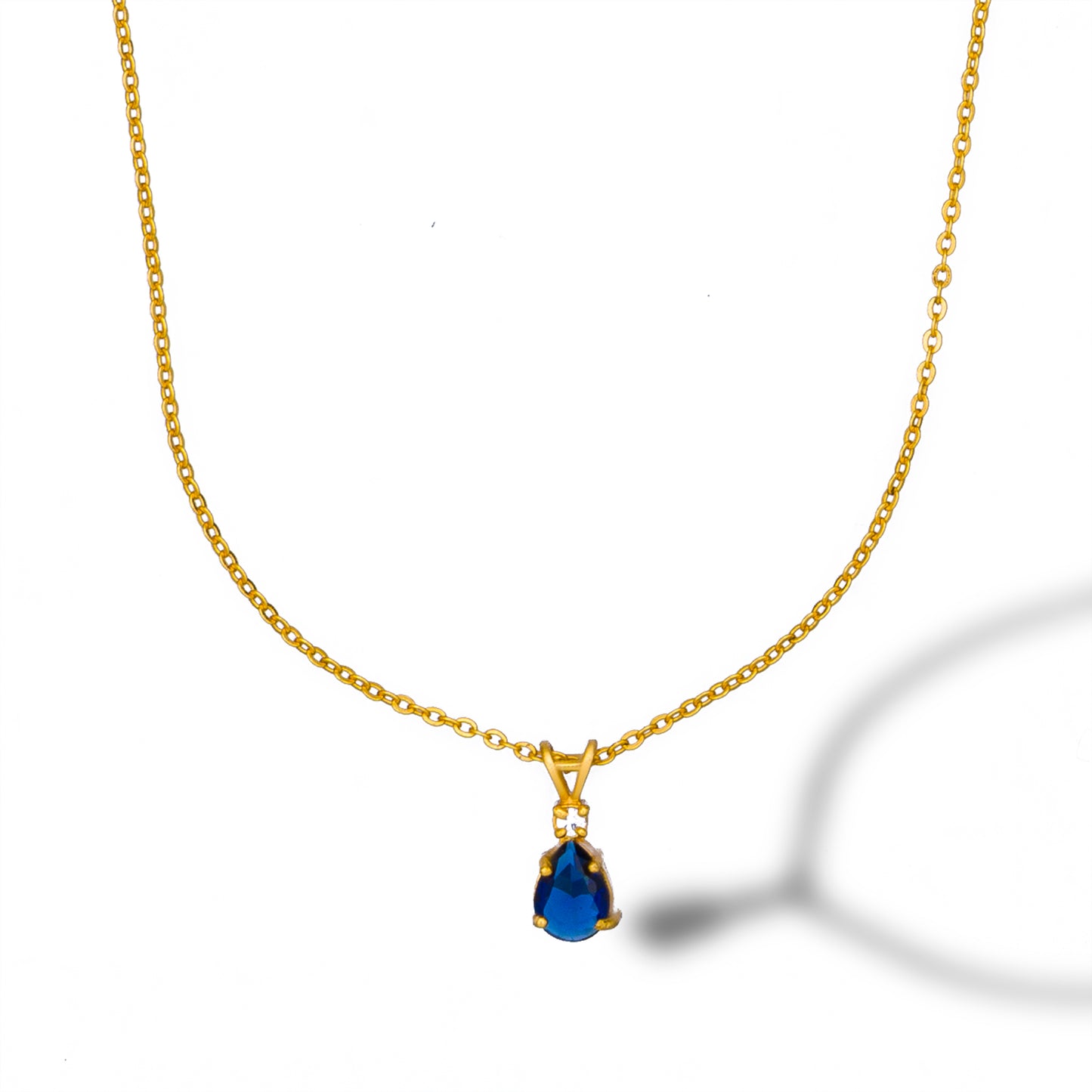 blue elegance necklace