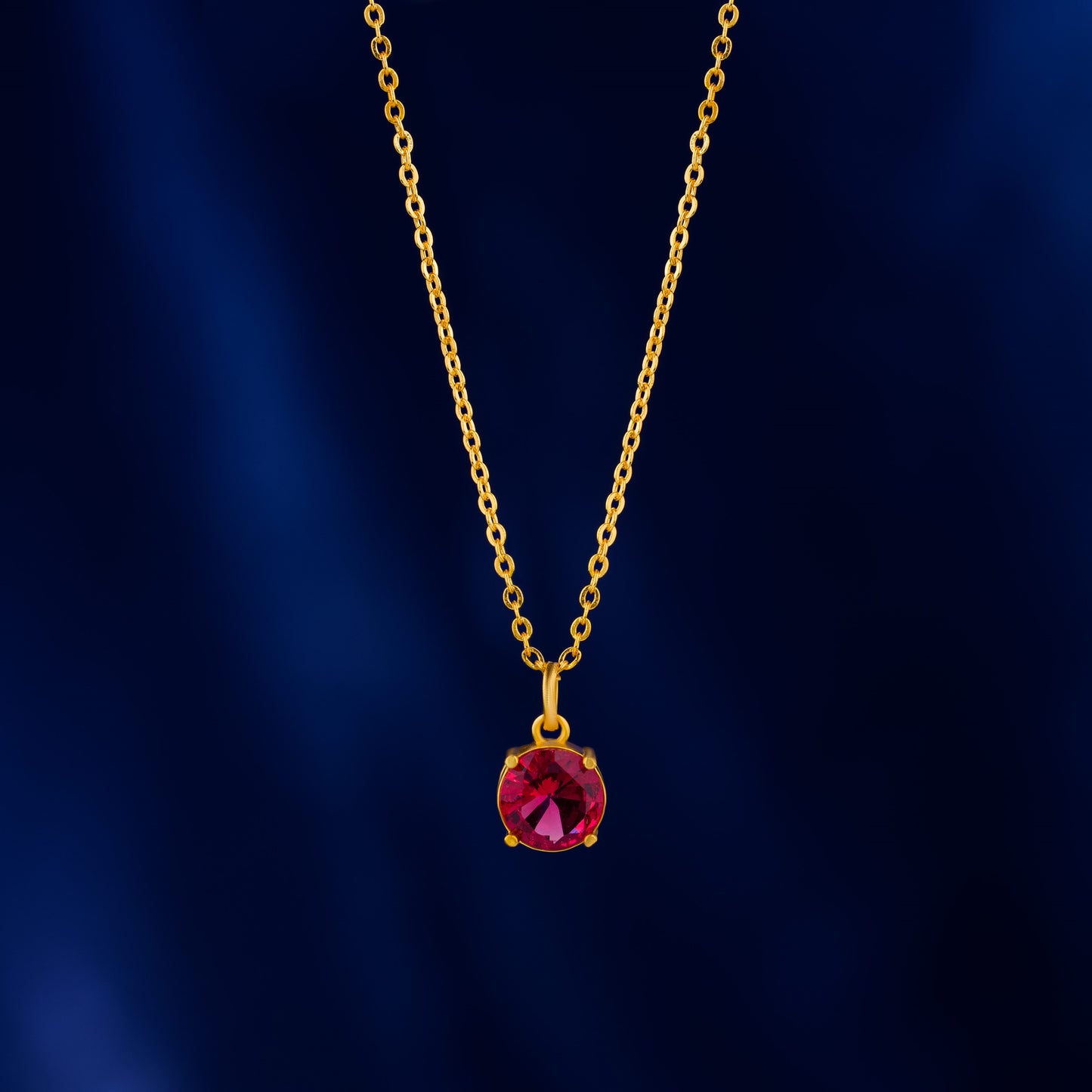 red midnight pendant