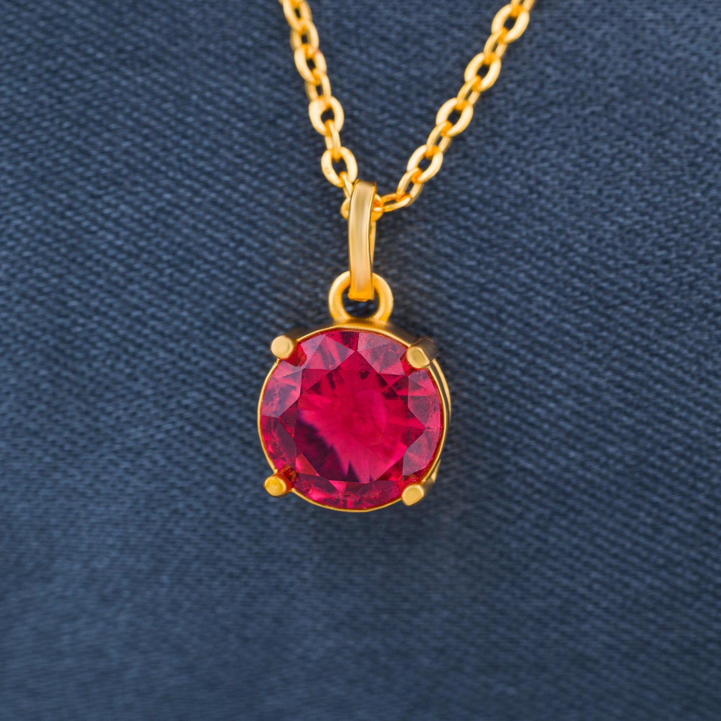 red midnight pendant