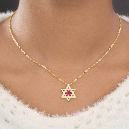 Red Star Elegance Pendant