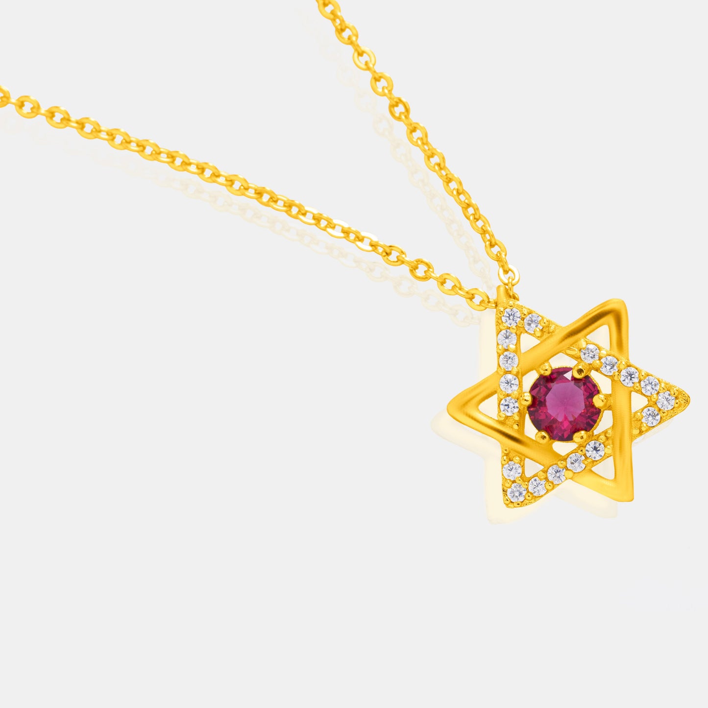 red star elegance pendant