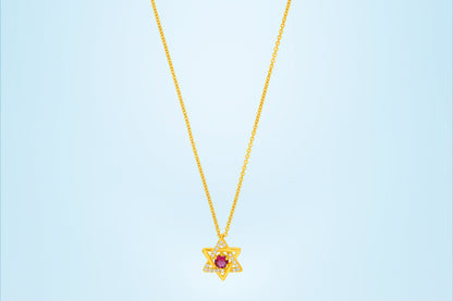 Red Star Elegance Pendant