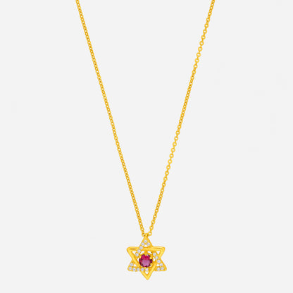 Red Star Elegance Pendant