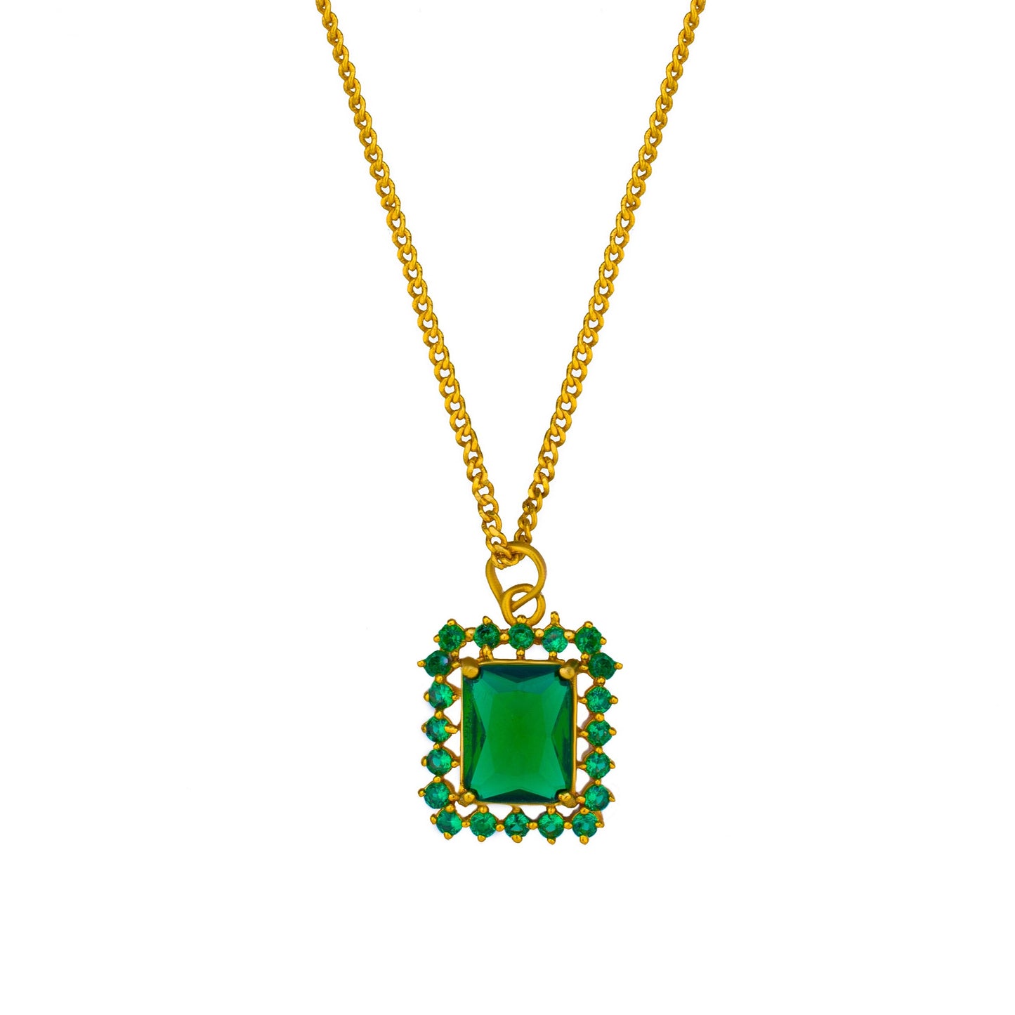 green royal pendant