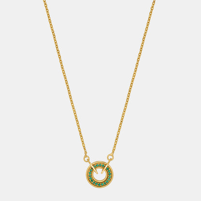 Green Circle of Radiance Pendant