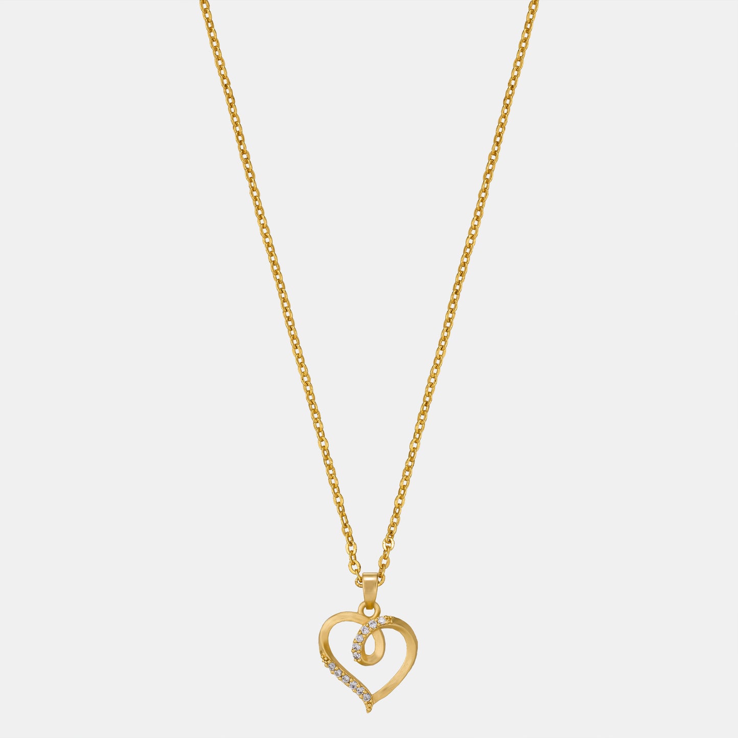 embrace heart pendant