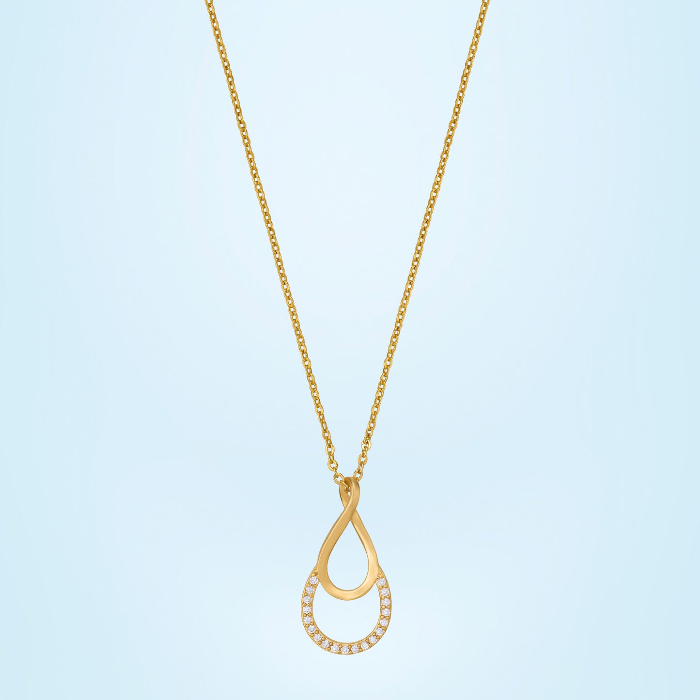 infinity glow pendant