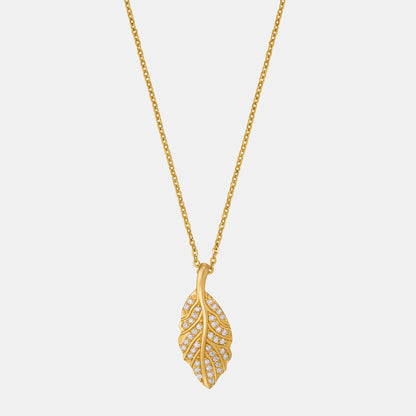 Leaf Whisper Necklace