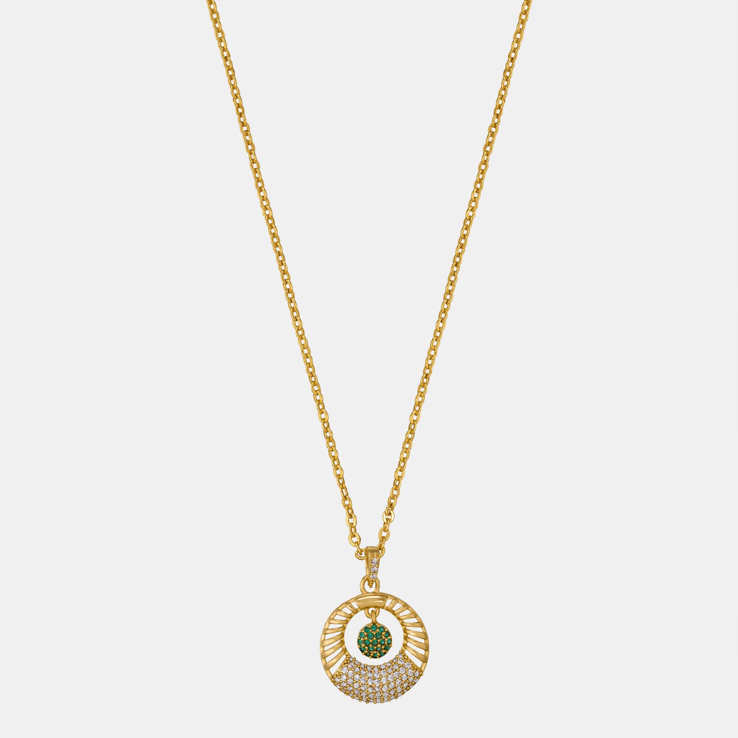 green radiance harmony pendant