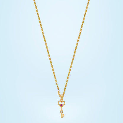 Key My Heart Necklace