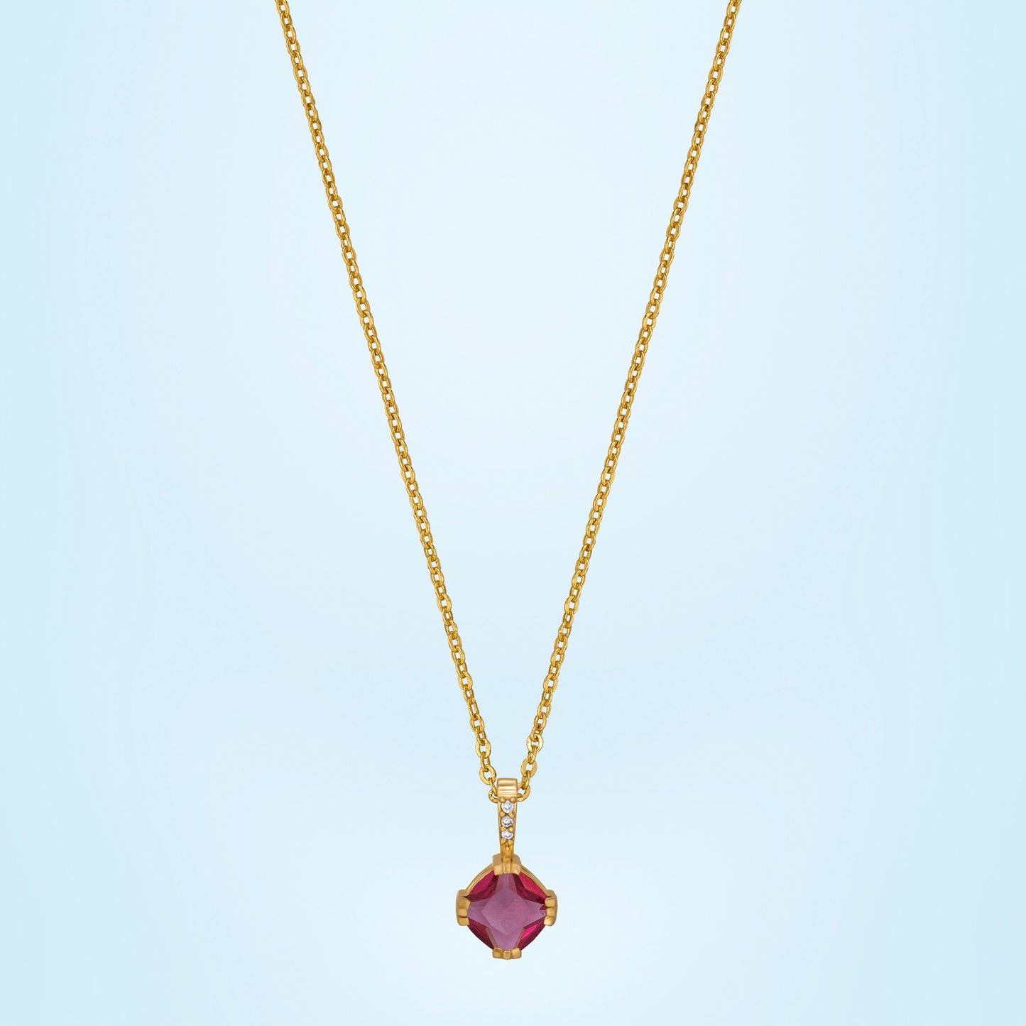 red emerald essence pendant