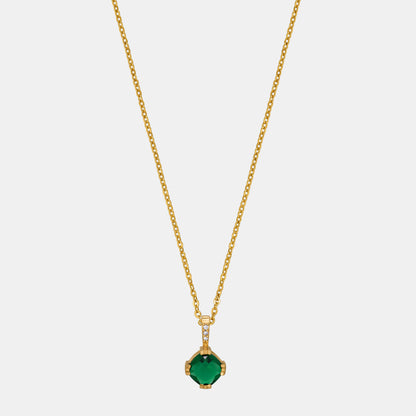 Green Emerald Essence Pendant