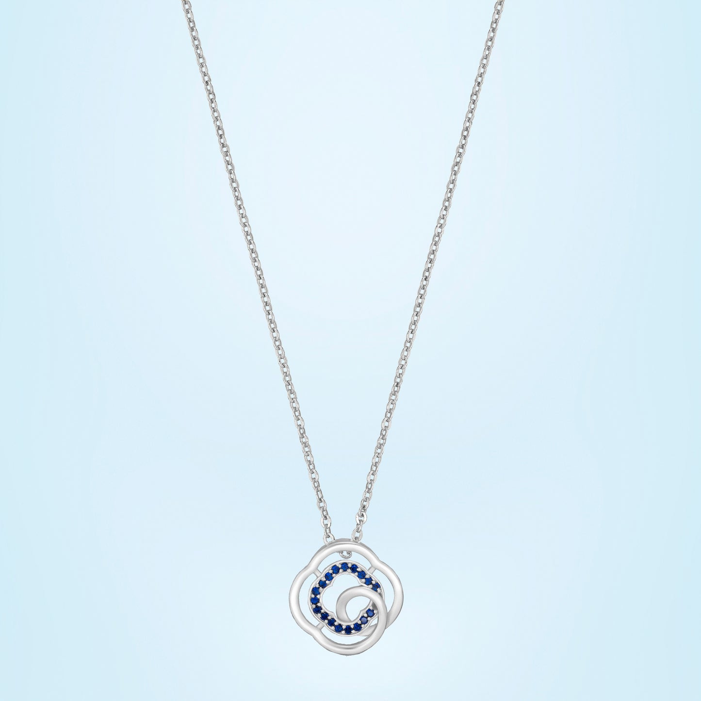 elevate your look with this elegant circle pendant necklace