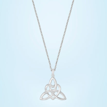 Silver Celtic Knot Necklace