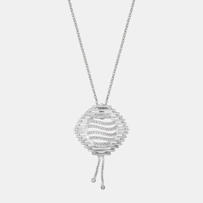 Silver Diamond Necklace