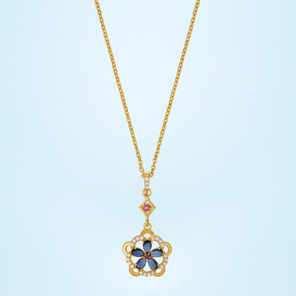 Blue Blossom Radiance Pendant