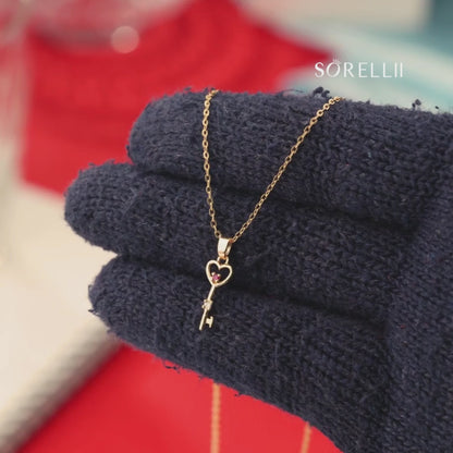 Key My Heart Necklace