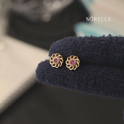 Midnight Bloom Earrings