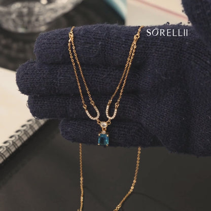 Blue Azure Grace Necklace