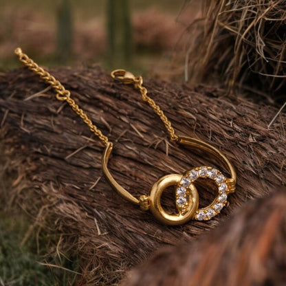 Golden Eternal Bond Bracelet