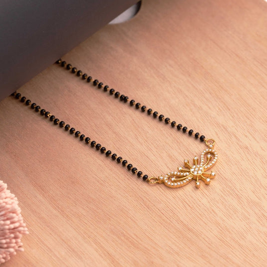 Golden Radiant Bloom Mangalsutra